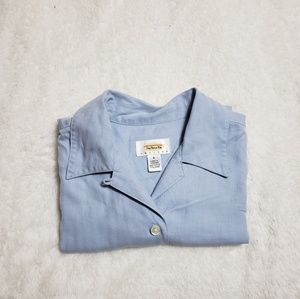 Talbots button down shirt size 6p